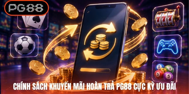 Chính sách khuyến mãi hoàn trả PG88 cực kỳ ưu đãi
