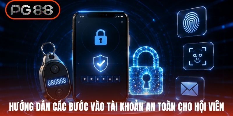 Hướng dẫn các bước vào tài khoản an toàn cho hội viên