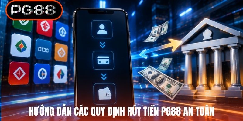 Hướng dẫn các quy định rút tiền PG88 an toàn