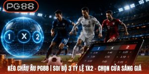 Kèo Châu Âu PG88 | Soi Bộ 3 Tỷ Lệ 1X2 - Chọn Cửa Sáng Giá
