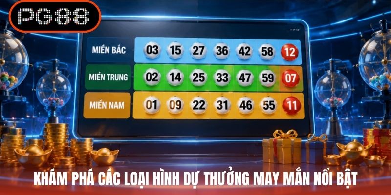 Khám phá các loại hình dự thưởng may mắn nổi bật