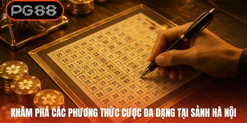 Khám phá các phương thức cược đa dạng tại sảnh Hà Nội