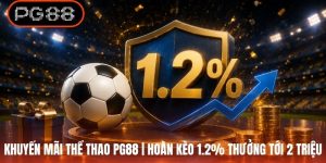 Khuyến Mãi Thể Thao PG88 | Hoàn Kèo 1.2% Thưởng Tới 2 Triệu