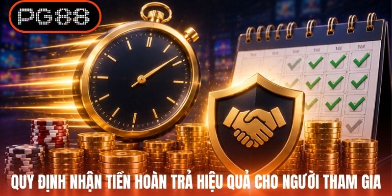Quy định nhận tiền hoàn trả hiệu quả cho người tham gia