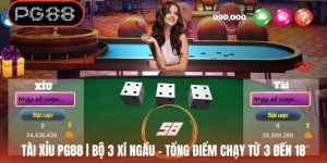 Tài Xỉu PG88 | Bộ 3 Xí Ngầu - Tổng Điểm Chạy Từ 3 Đến 18