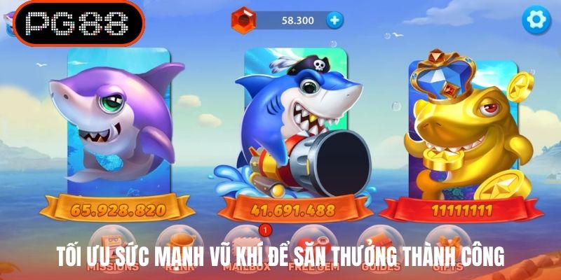 Tối ưu sức mạnh vũ khí để săn thưởng thành công
